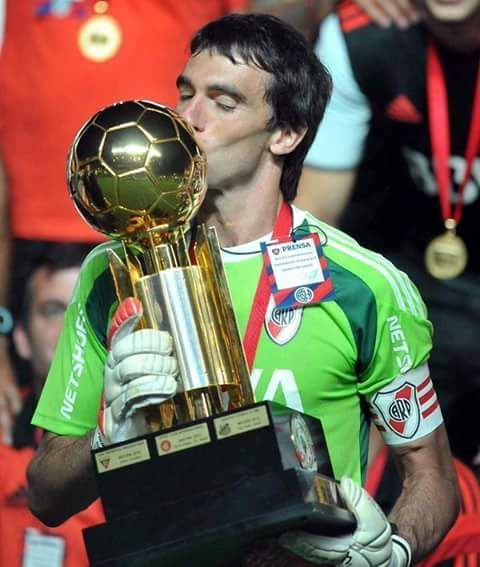 Momento de la trayectoria de Marcelo Barovero