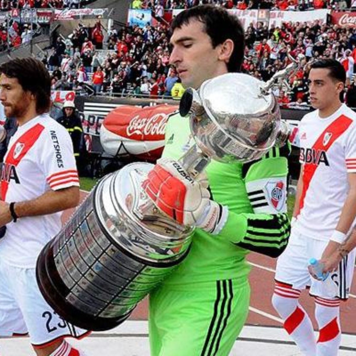 Momento de la trayectoria de Marcelo Barovero