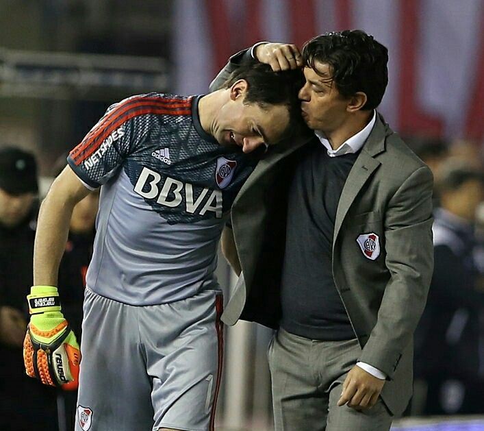 Momento de la trayectoria de Marcelo Barovero