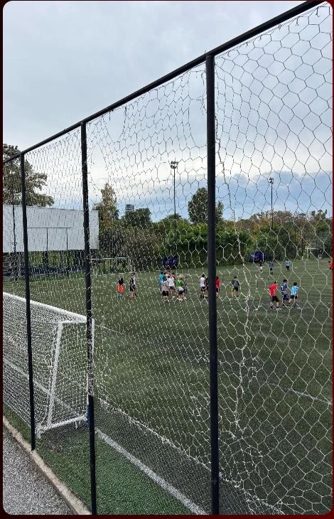 Cancha de fútbol del complejo Noble GEBA