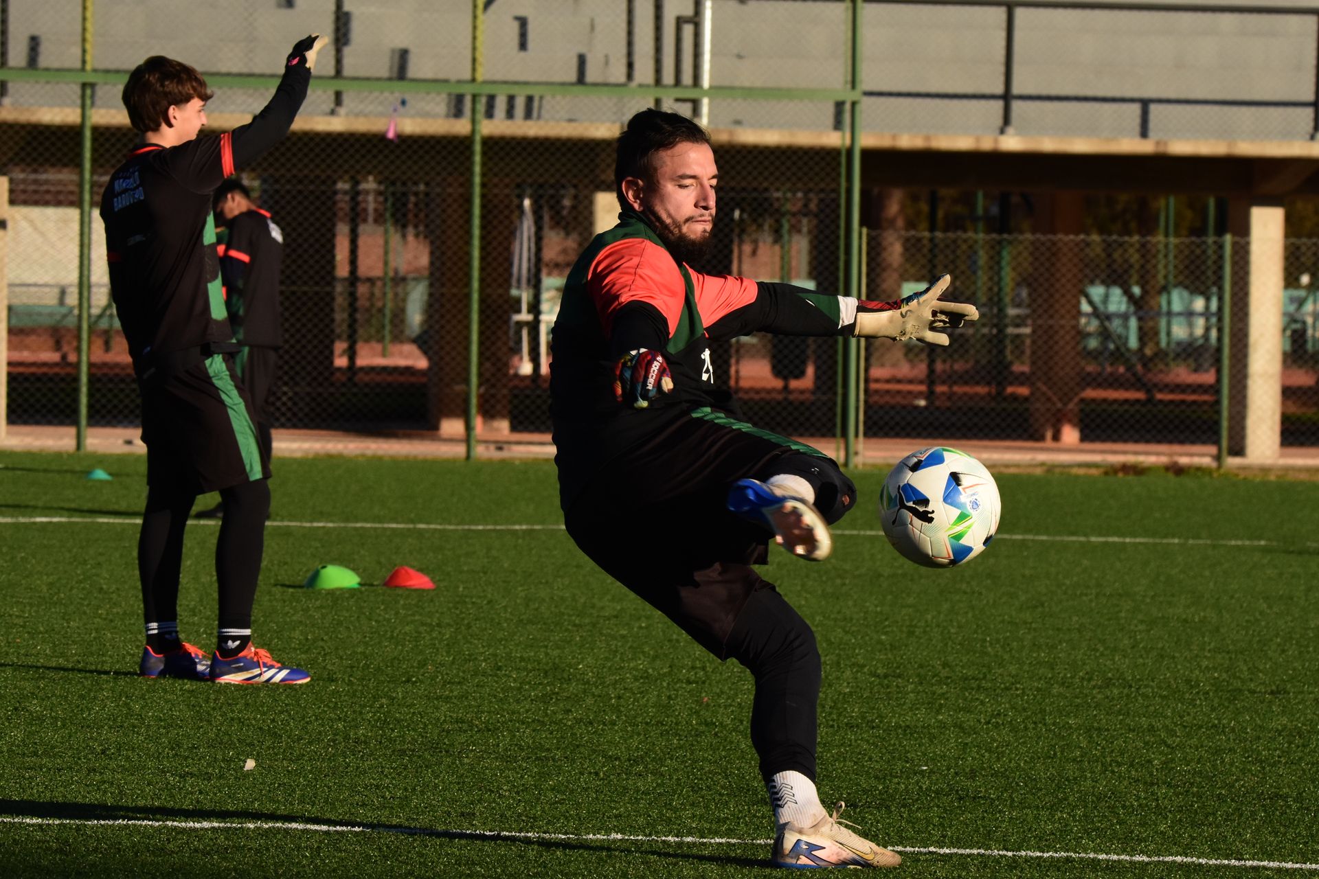 Técnica específica en la Academia Marcelo Barovero